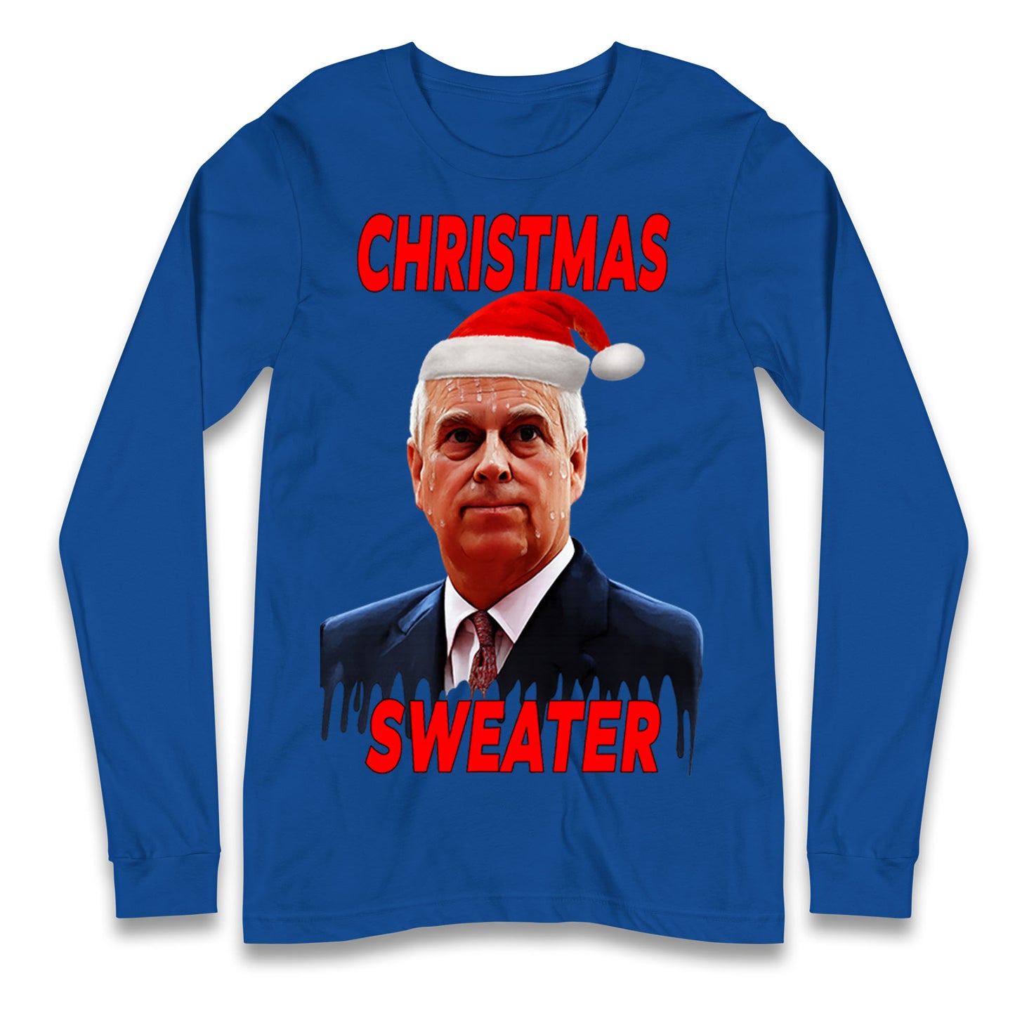 Prince Andrew Christmas Longsleeve T Shirt 