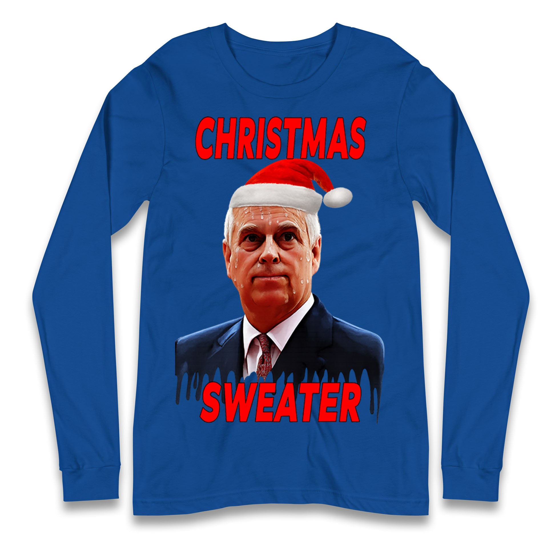 Prince Andrew Christmas Longsleeve T Shirt 