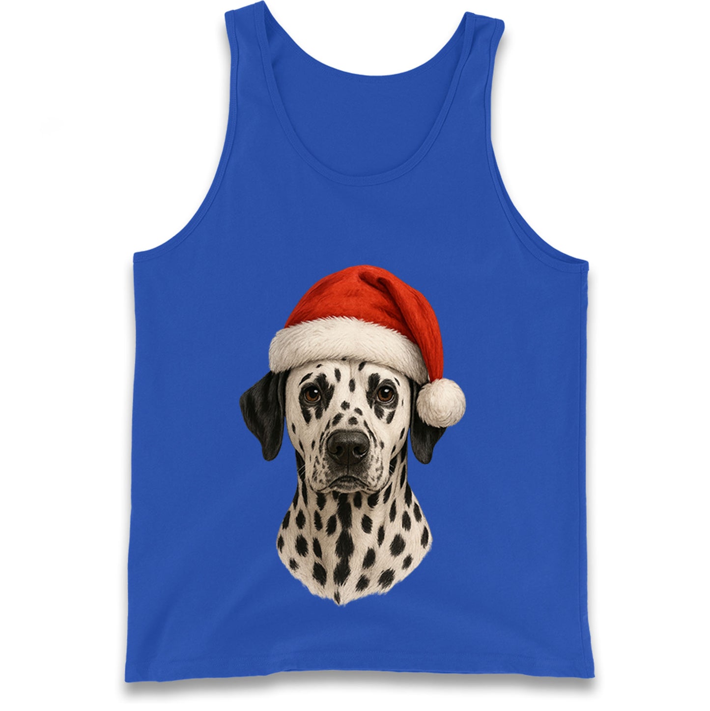 Dalmatian Dog Christmas Tank Top