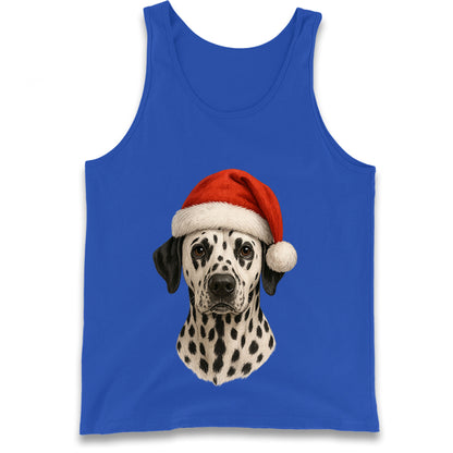 Dalmatian Dog Christmas Tank Top