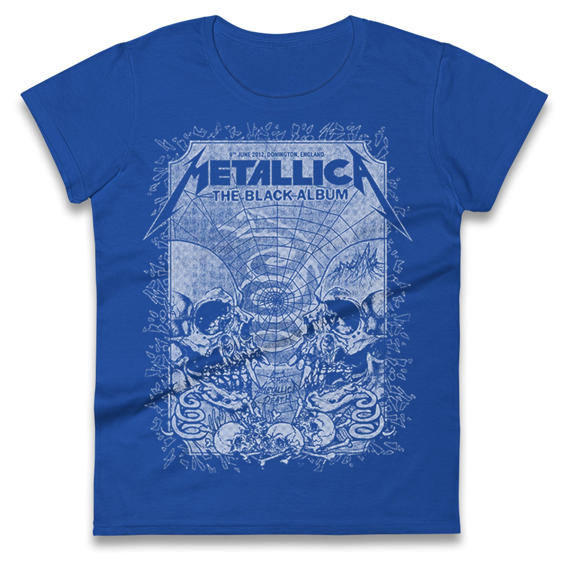 Metallica The Black Album Ladies T Shirt 