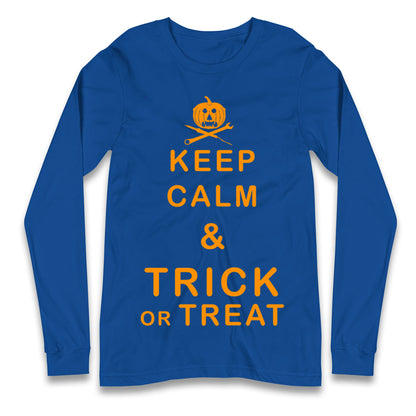 Keep Calm And Trick Or Treat Halloween T Shirt
