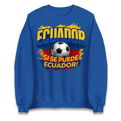 Ecuador Retro World Cup Jumper