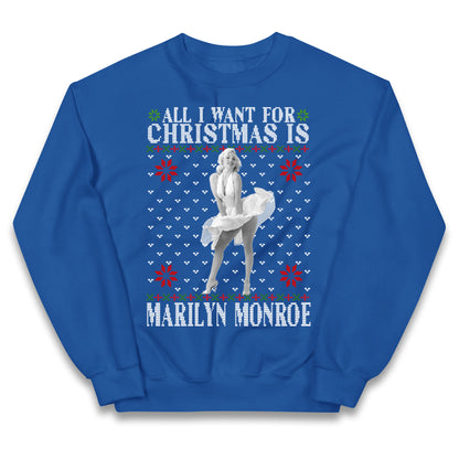 marilyn monroe christmas jumper