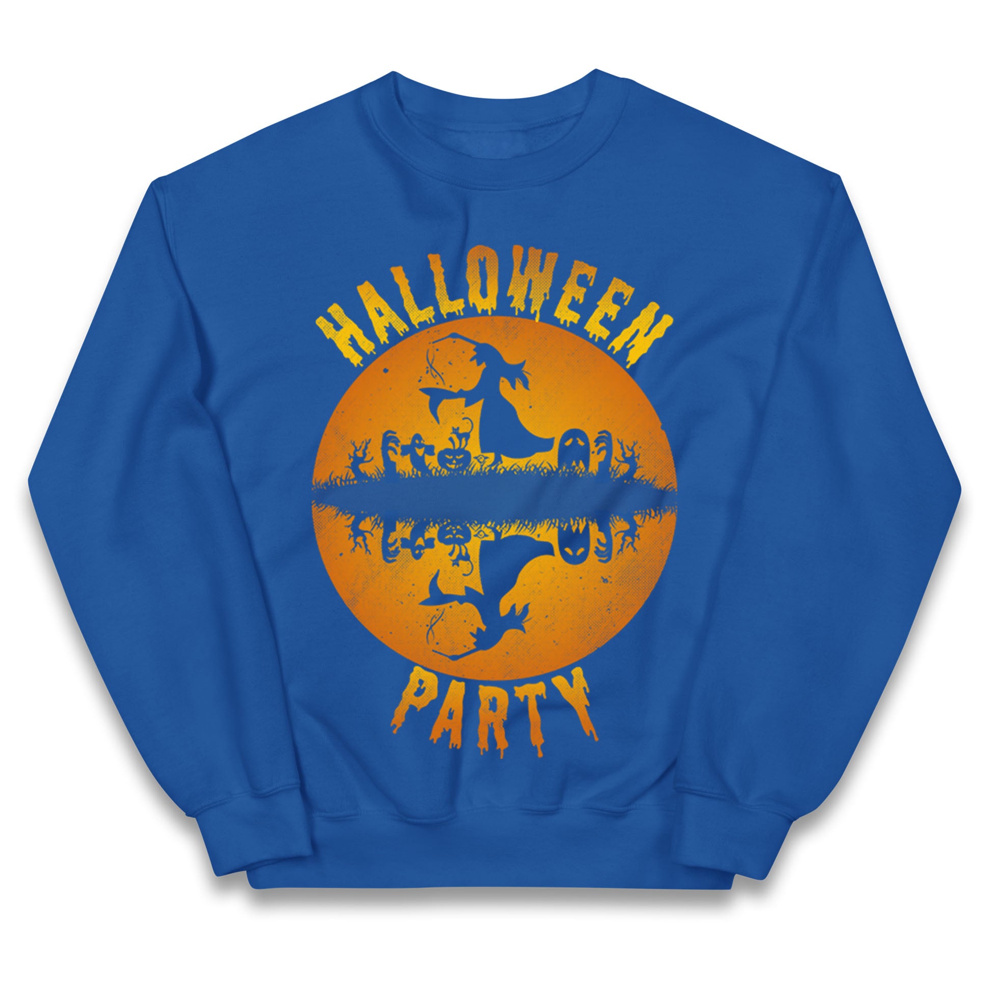 Scary Witch Halloween Party Jumper
