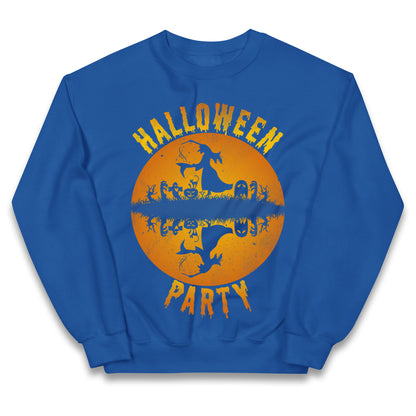 Scary Witch Halloween Party Jumper
