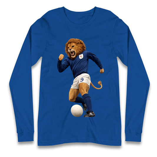 Retro Millwall FC Longsleeve T Shirt 