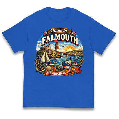 Made In Falmouth All Original Parts Kids T Shirt
