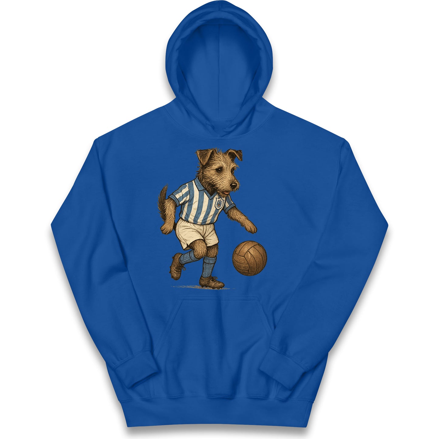 Retro Huddersfield Town Christmas Kids Hoodie