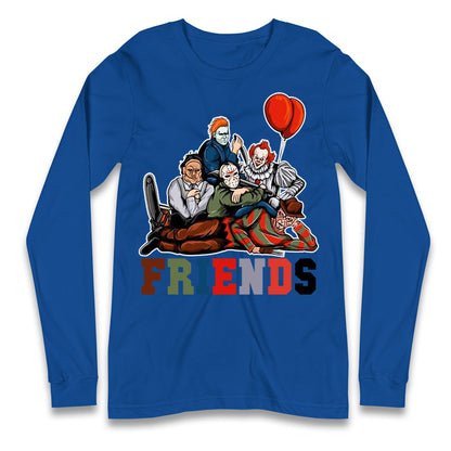 Horror Vintage Characters Friends Halloween T Shirt
