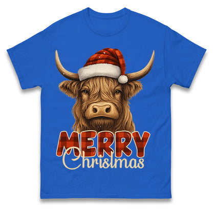 Highland Cow Christmas T Shirt