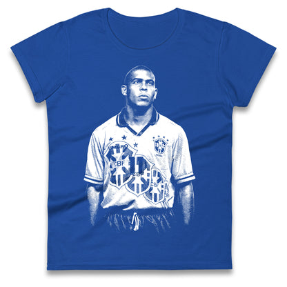 Ronaldo Brazil Ladies T Shirt