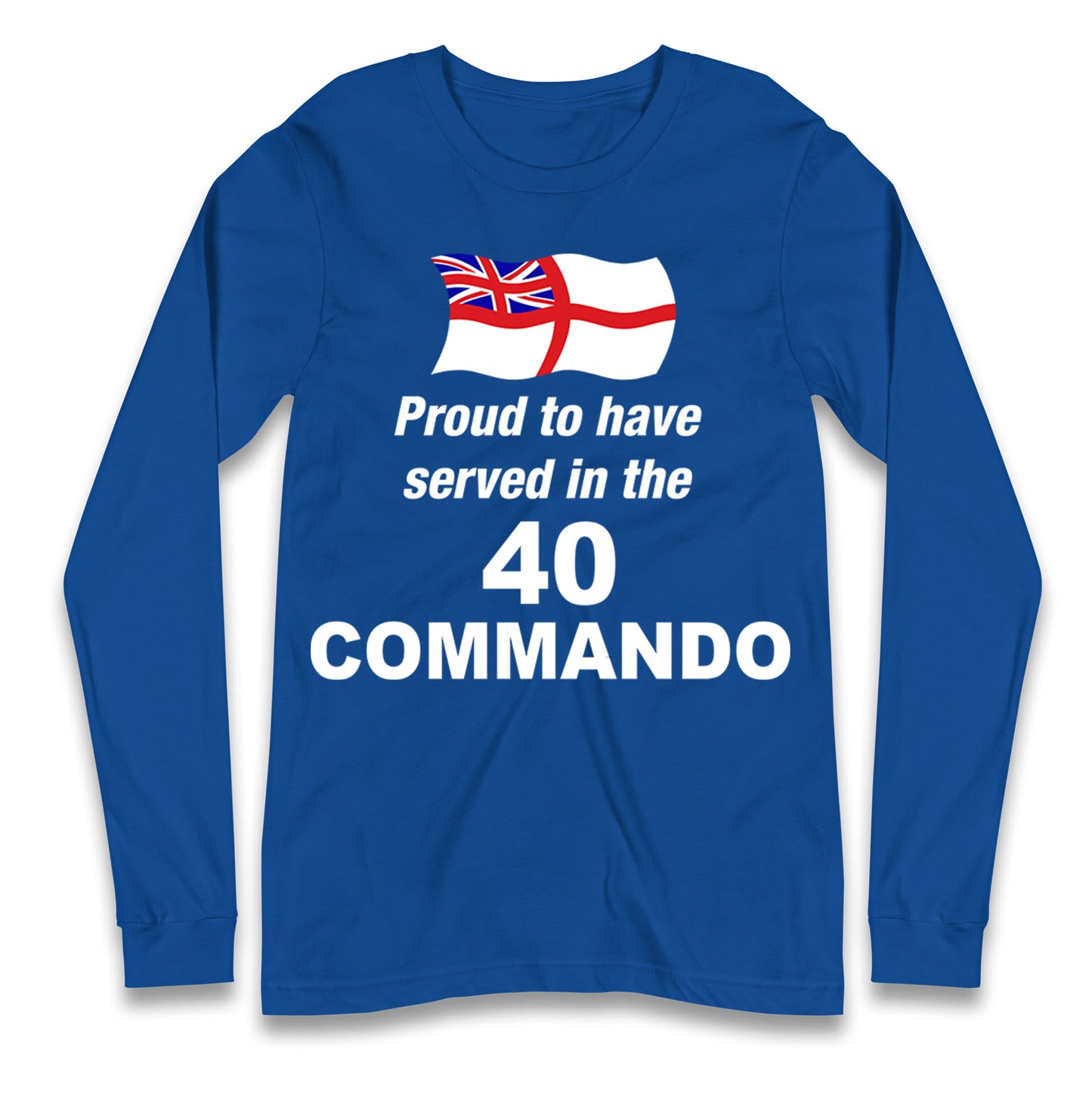 40 Commando Royal Marines Longsleeve T Shirt