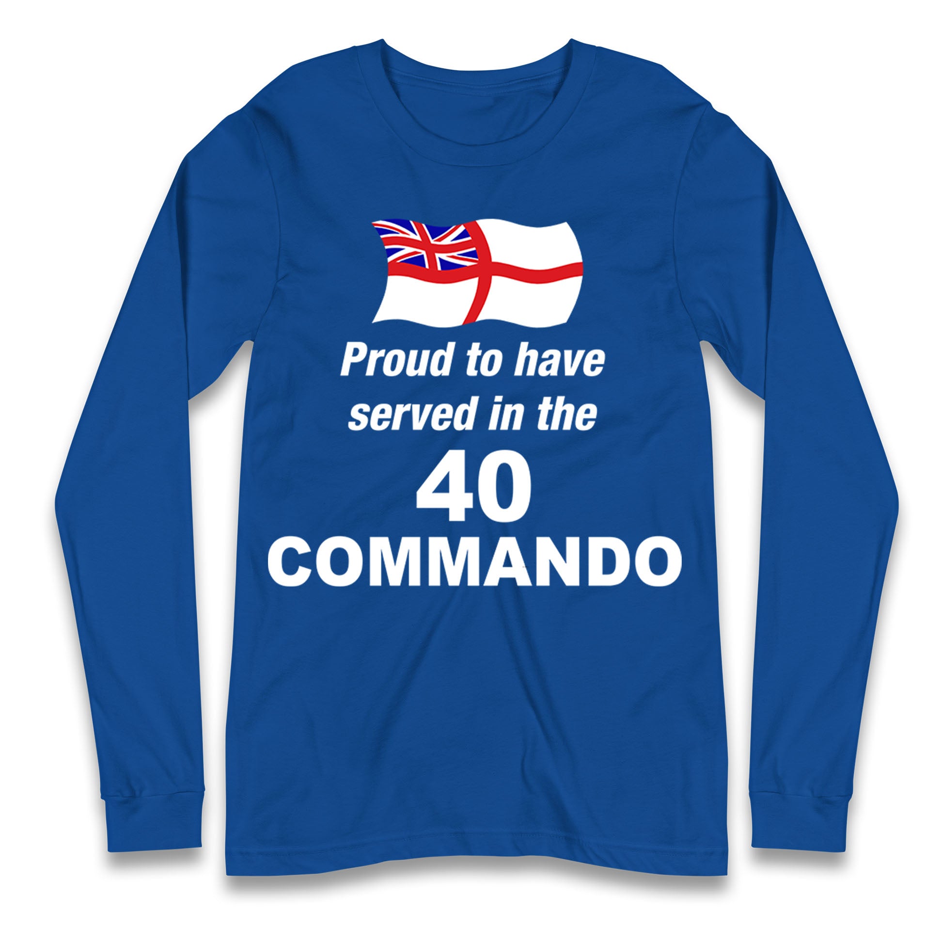 40 Commando Royal Marines Longsleeve T Shirt