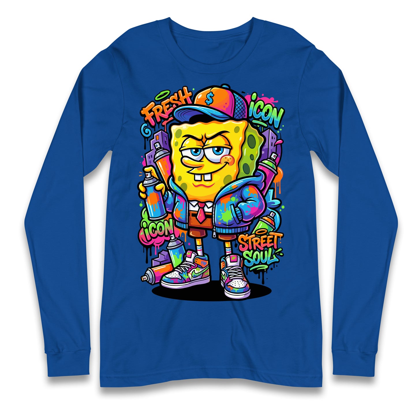 Sponge Bob Square Pants Longsleeve T Shirt