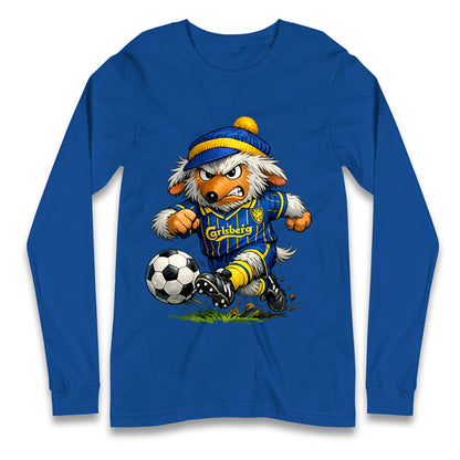 Classic AFC Wimbledon Football Longsleeve T Shirt