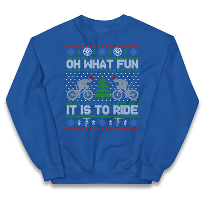 BMX Christmas Kids Jumper