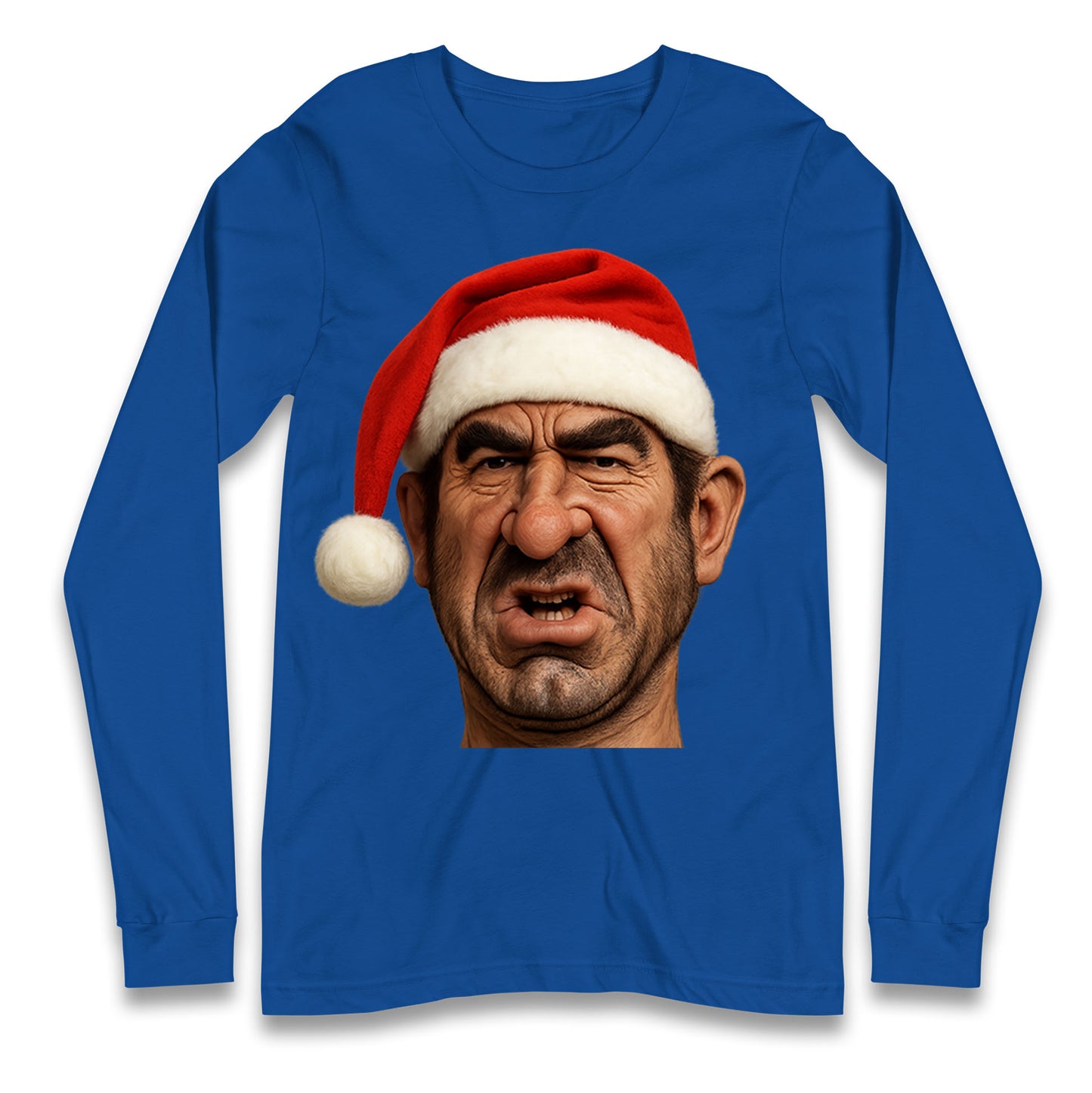 Eric Cantona Xmas Longsleeve T Shirt