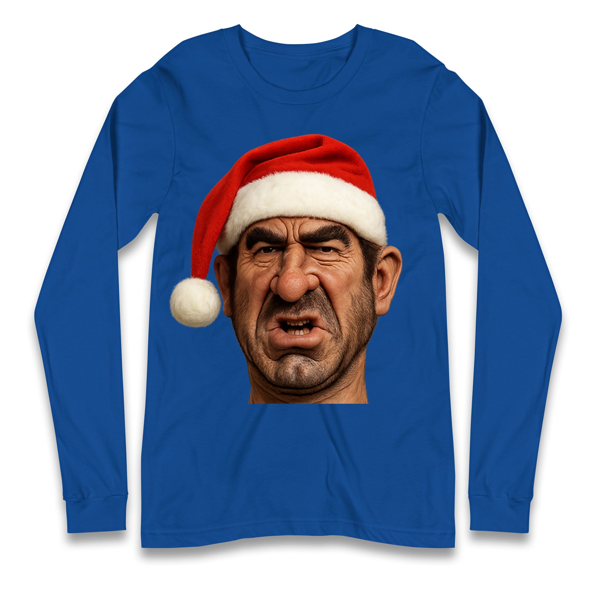 Eric Cantona Xmas Longsleeve T Shirt