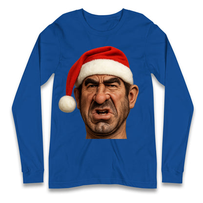 Eric Cantona Xmas Longsleeve T Shirt