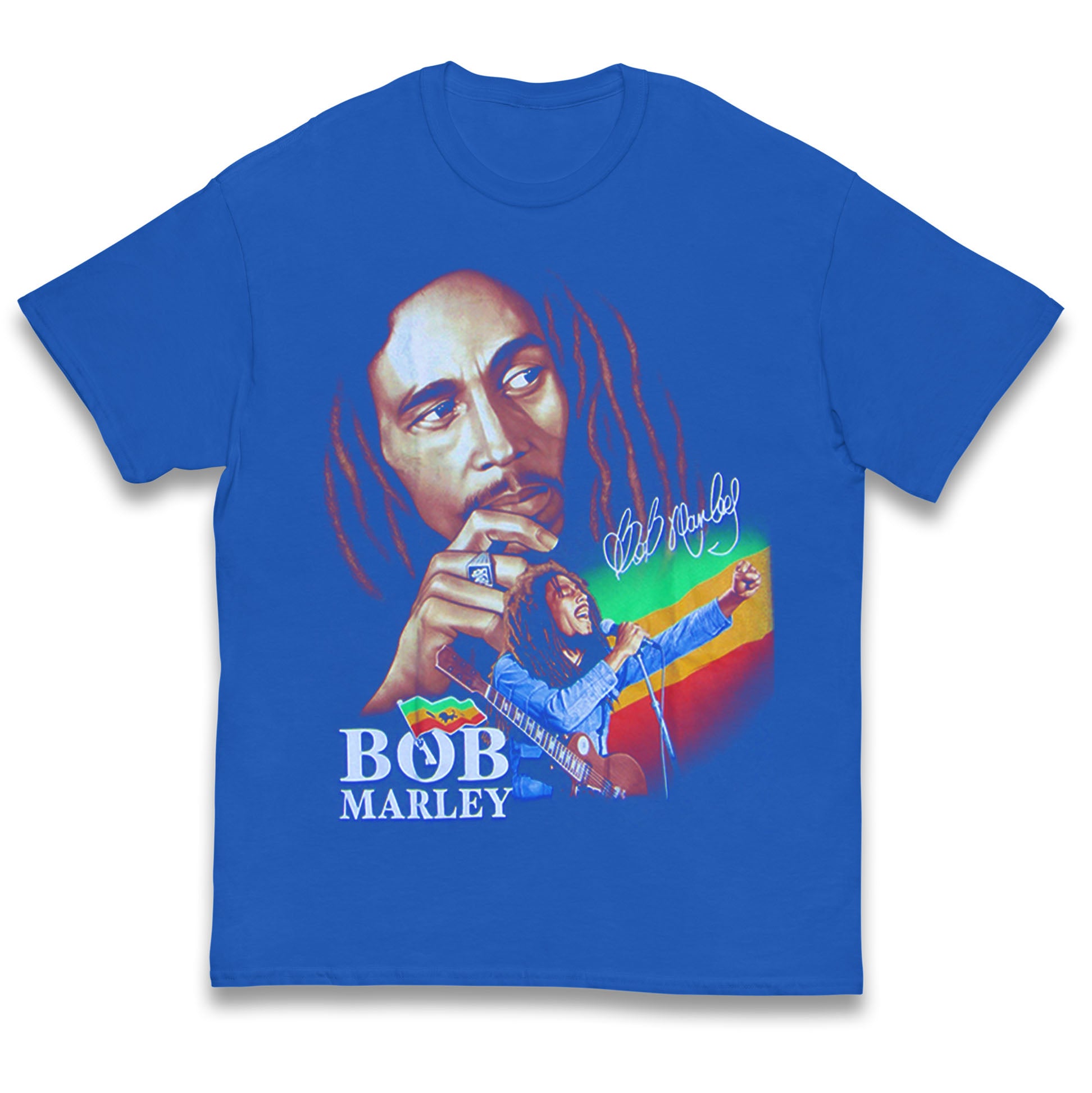 Bob Marley Iron Like A Lion Kids T Shirt