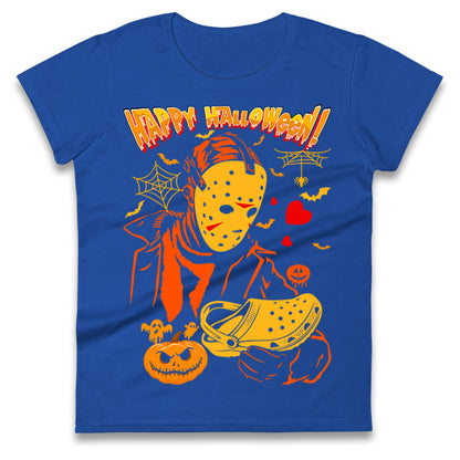 Jason Voorhees Happy Halloween t shirt
