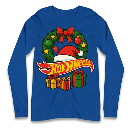 Hotwheels Christmas Longsleeve T Shirt
