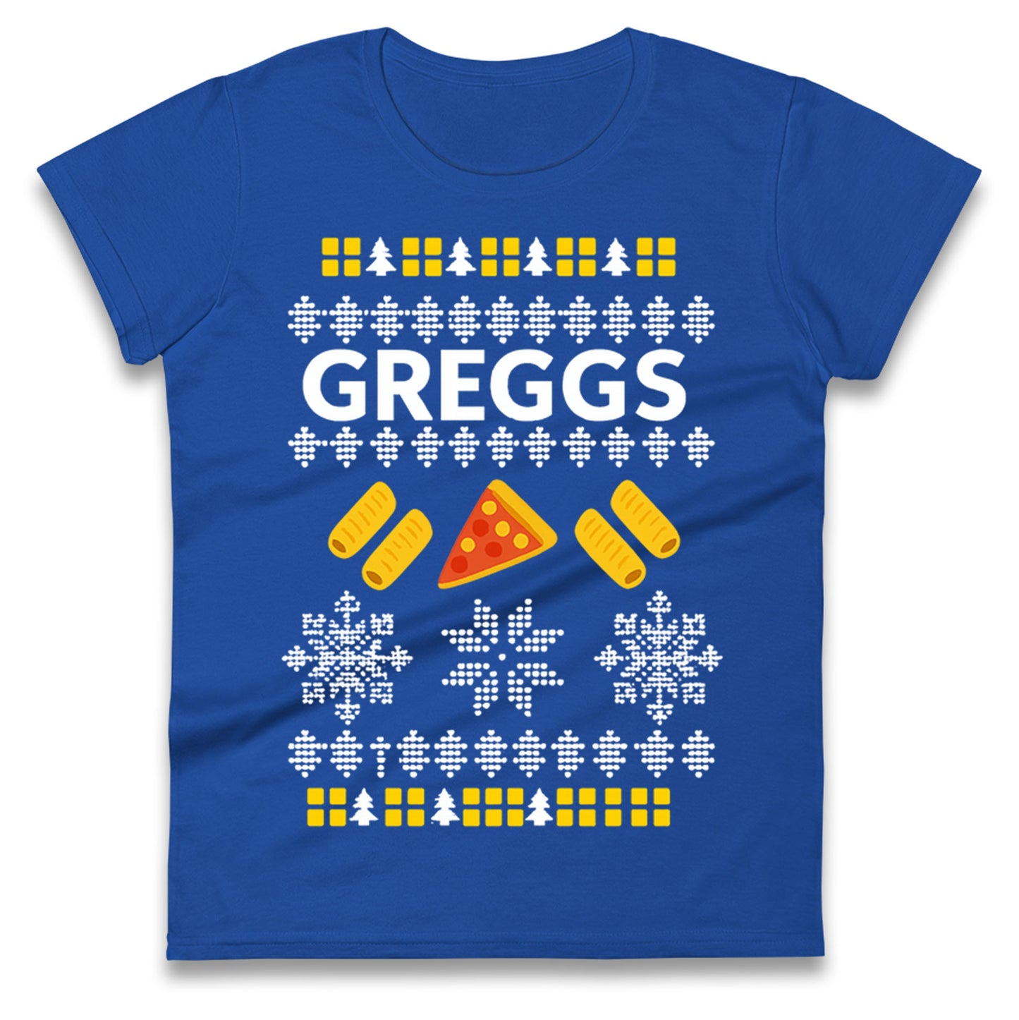 Greggs Christmas Ladies T Shirt