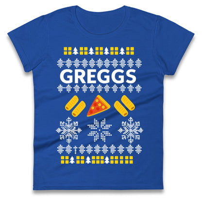 Greggs Christmas Ladies T Shirt