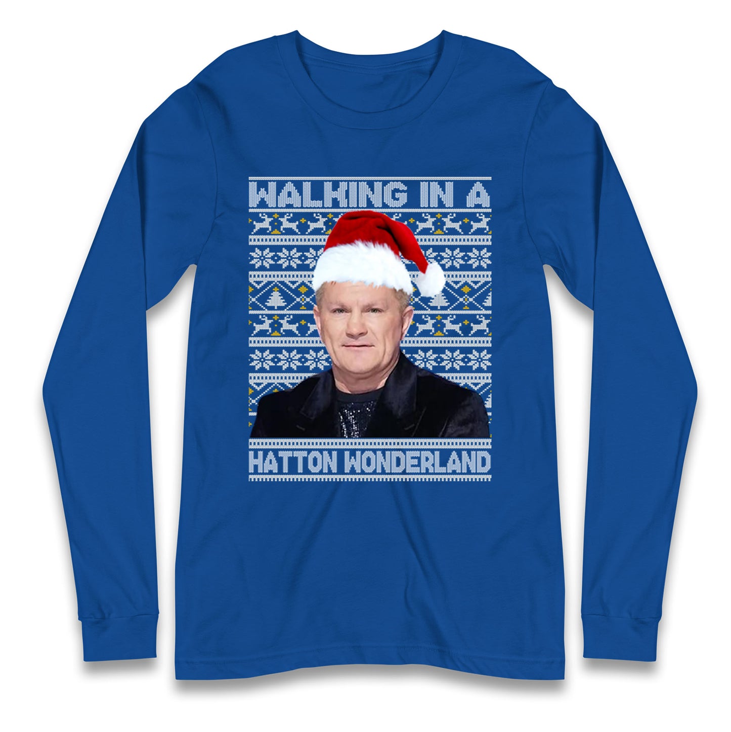 Ricky Hatton Christmas Longsleeve T Shirt