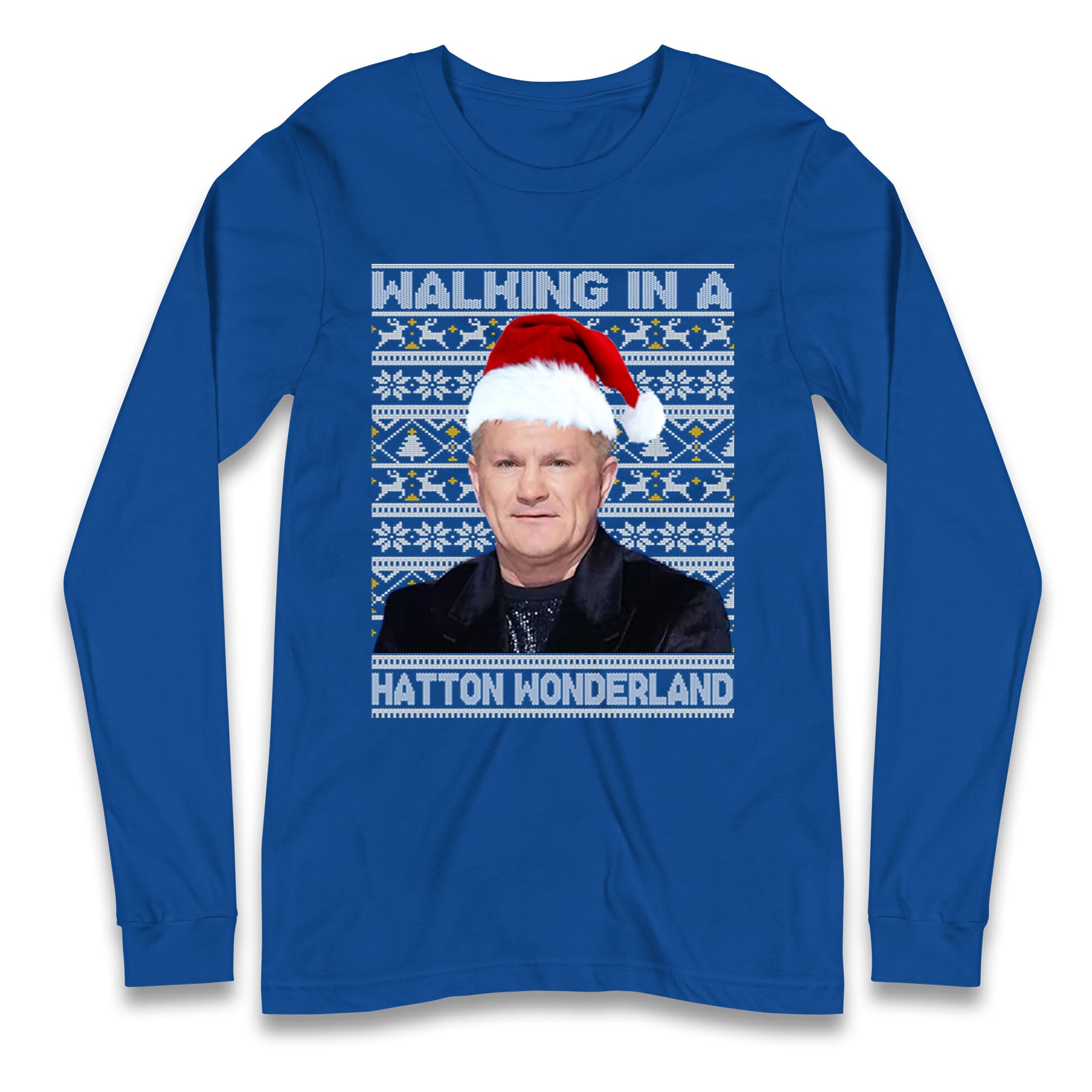 Ricky Hatton Christmas Longsleeve T Shirt