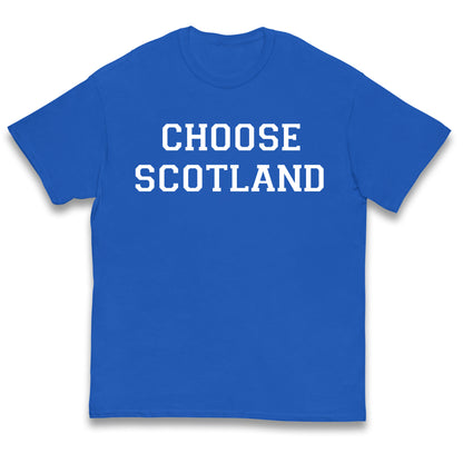 Choose Scotland World Cup TV Advert Kids T Shirt