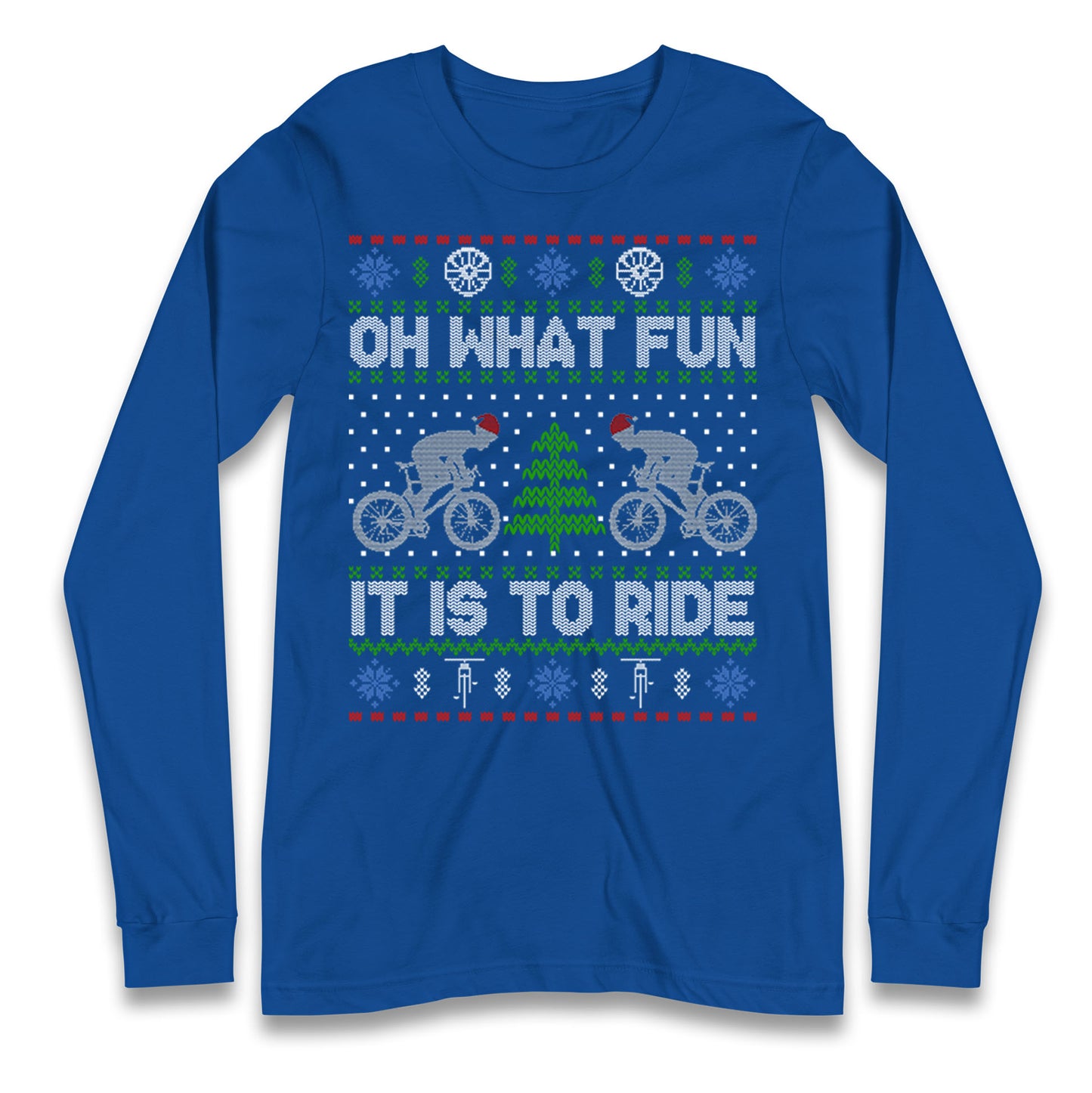 BMX Christmas Longsleeve T Shirt