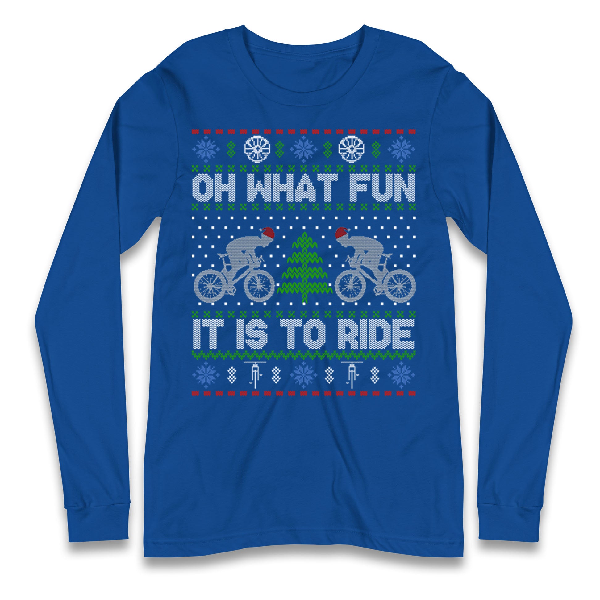 BMX Christmas Longsleeve T Shirt
