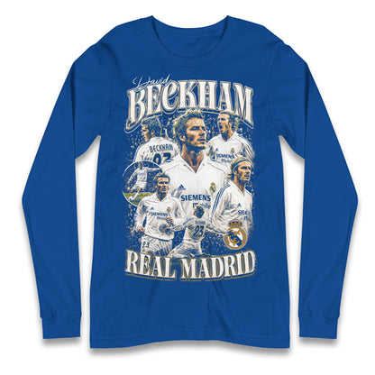David Beckham Bootleg Longsleeve T Shirt