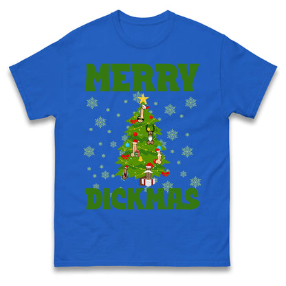 Merry Dickmas Funny Christmas T Shirt