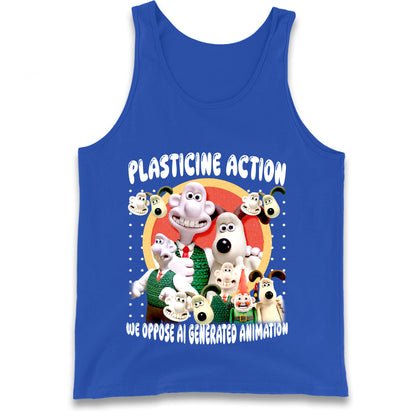 Plasticine Action Figure Tank Top