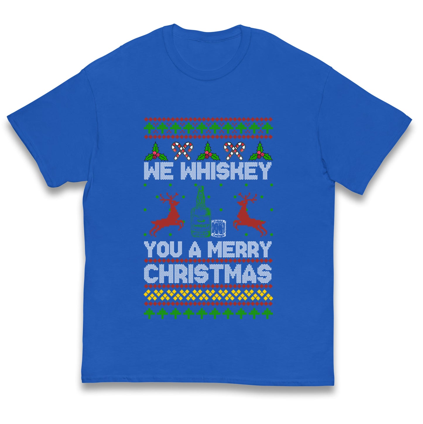 whisky Christmas Kids T Shirt
