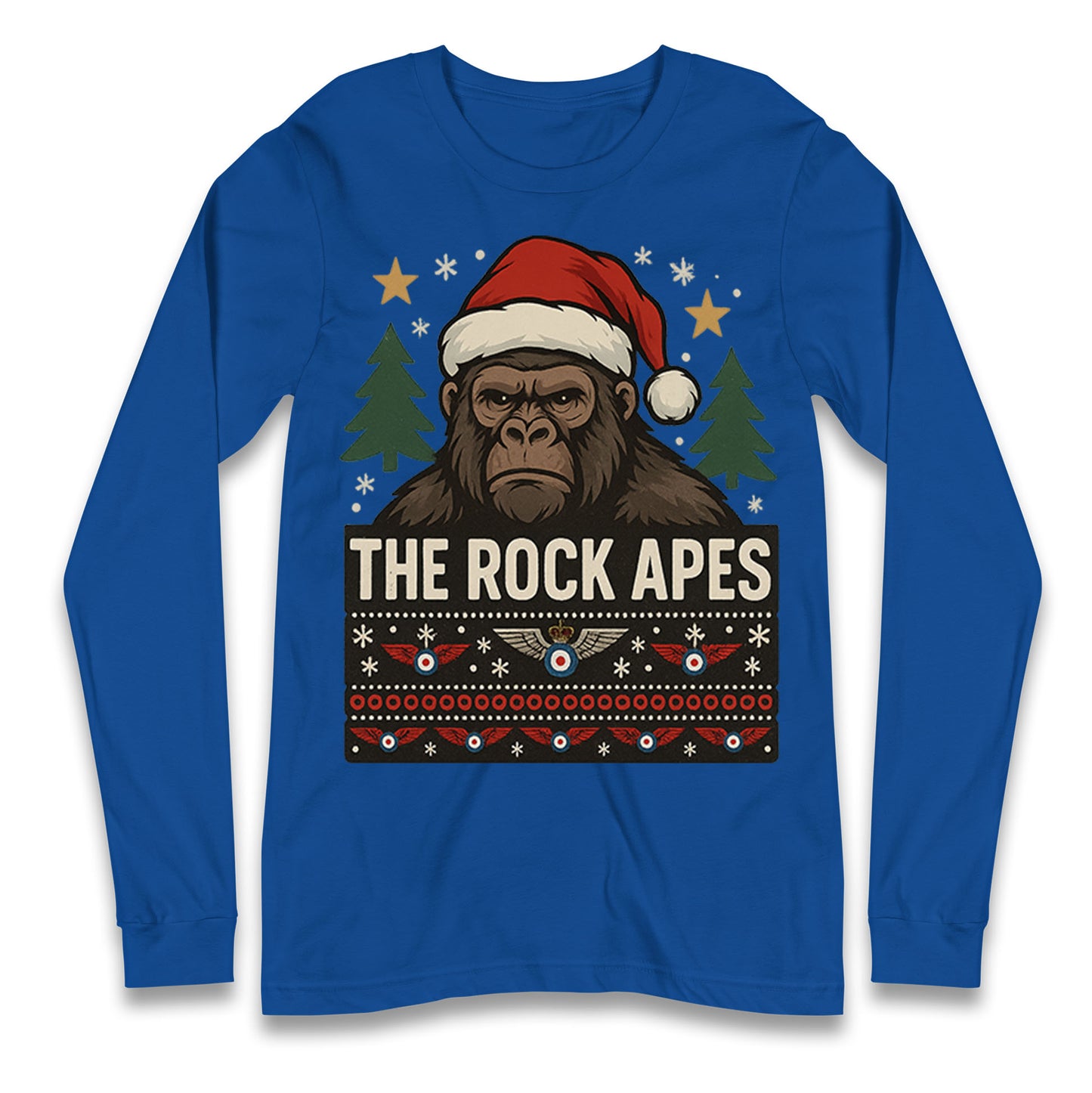 RAF Regiment Christmas Longsleeve T Shirt 