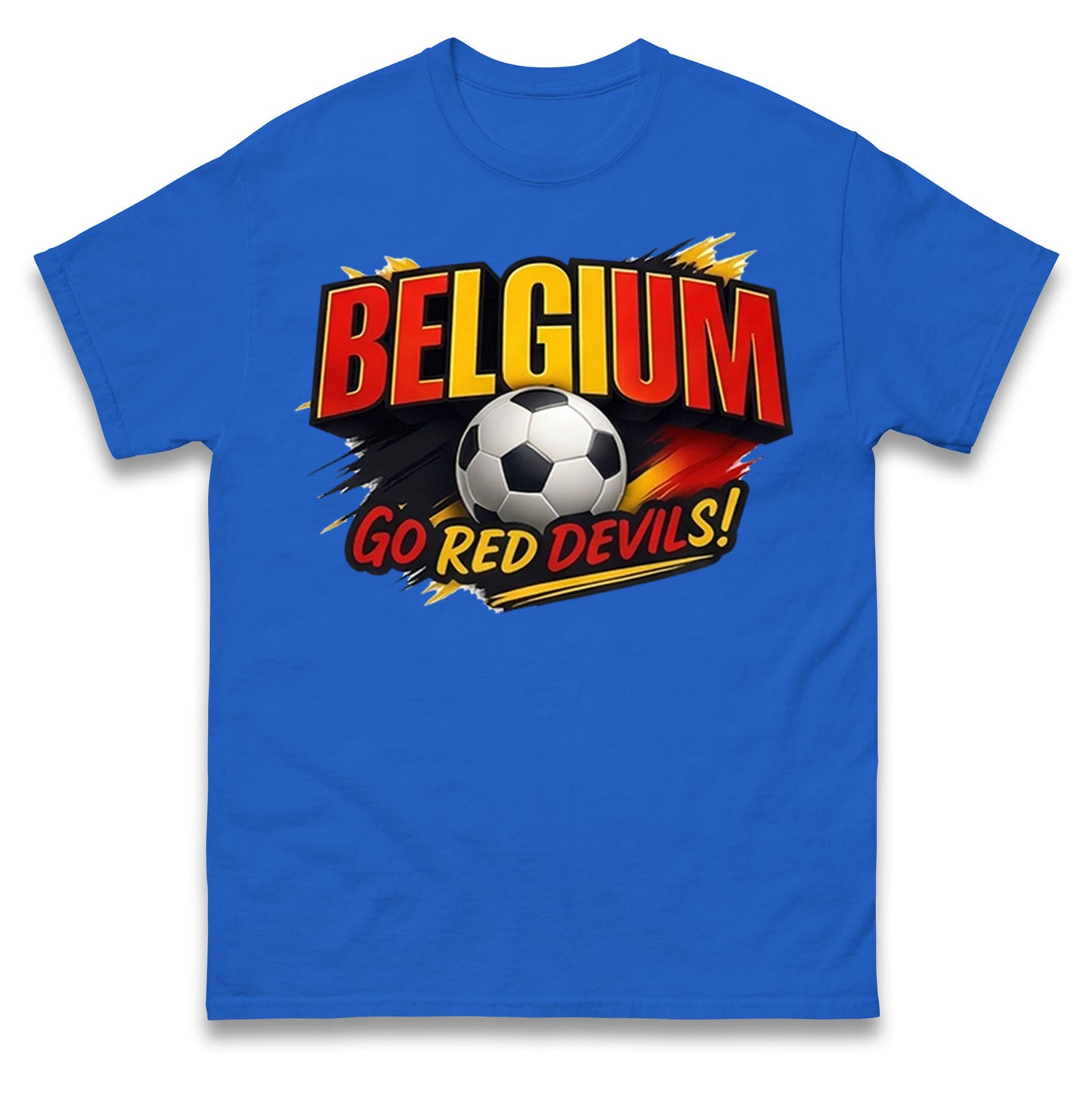 Belgium Retro Football T Shirt