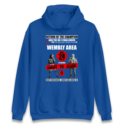 Jesus Christ Vs Santa Claus Hoodie