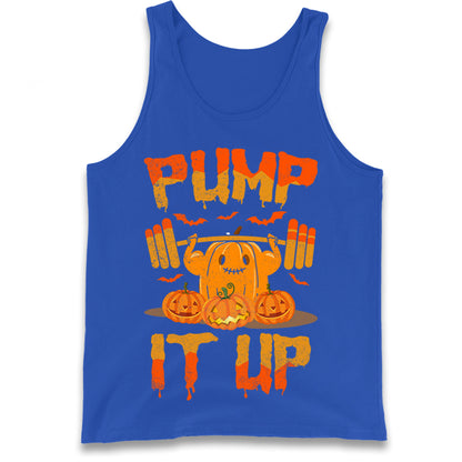 Halloween Fitness Pumpkin Tank Top
