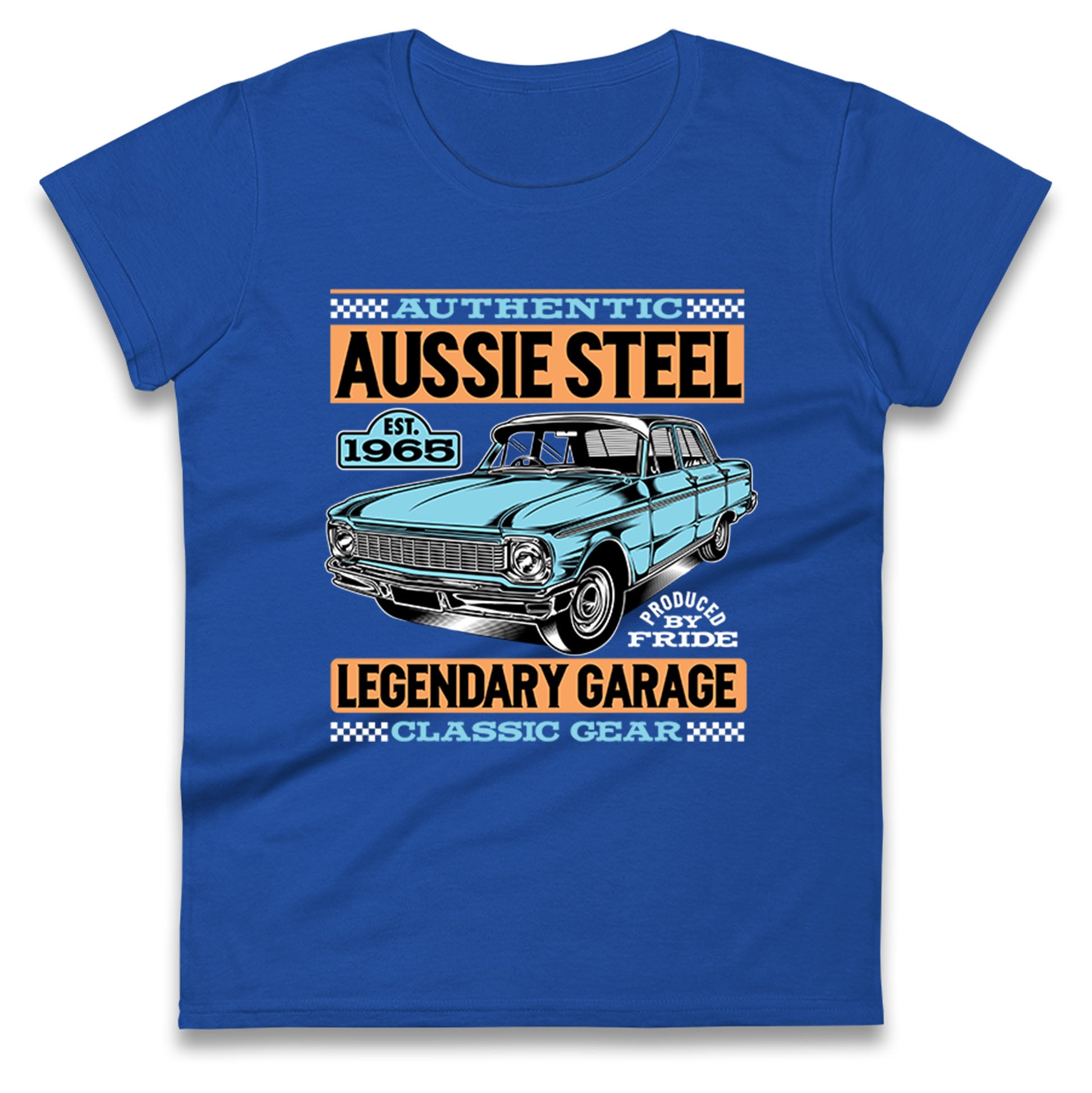 Authentic Aussie Steel Ladies T Shirt