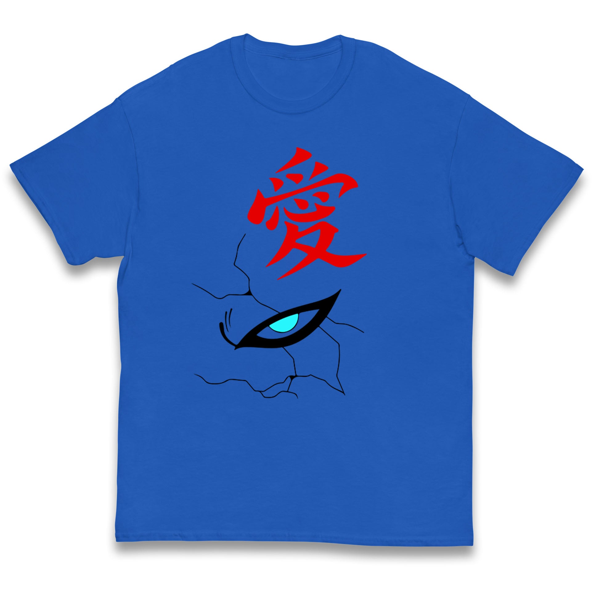 naruto shippuden gaara naruto face t shirt