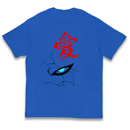 naruto shippuden gaara naruto face t shirt