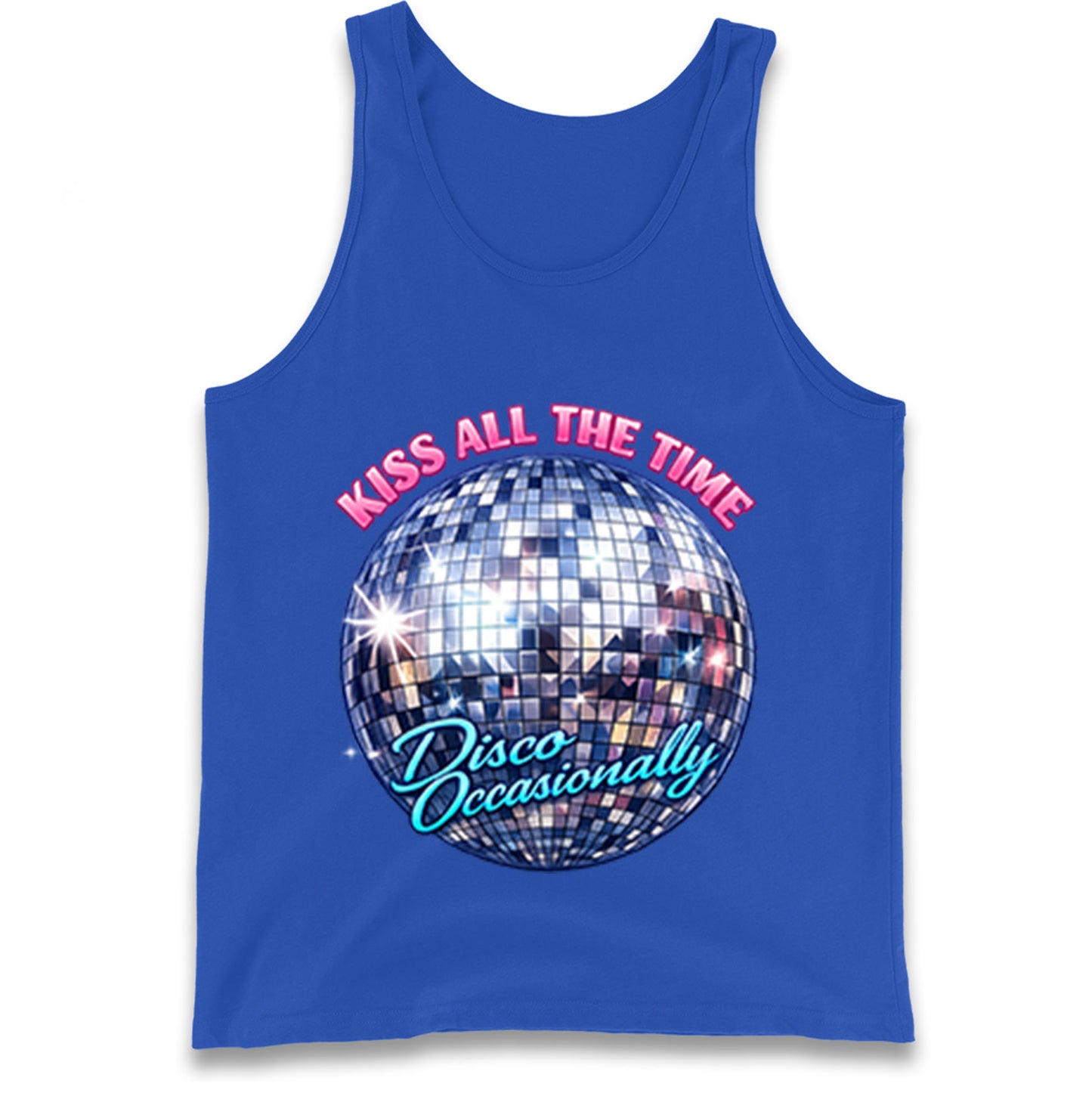 Kiss All The Time Disco Occasionally Tank Top
