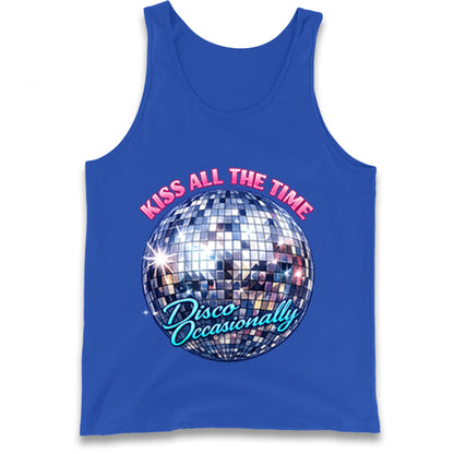Kiss All The Time Disco Occasionally Tank Top