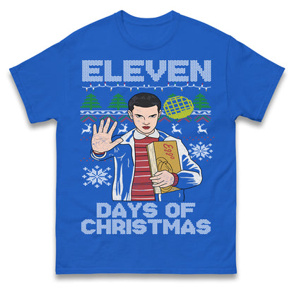 Eleven Christmas T Shirt