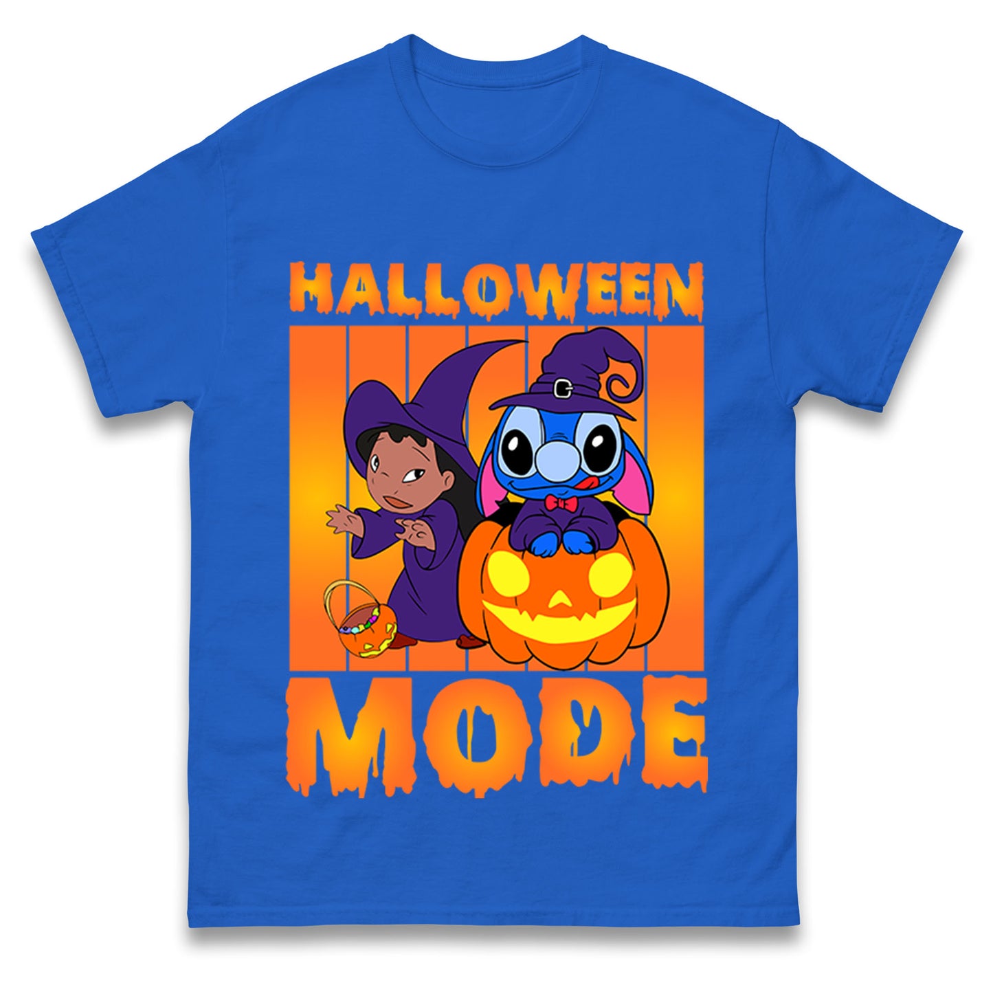 Lilo And Stitch Halloween Mode t shirts