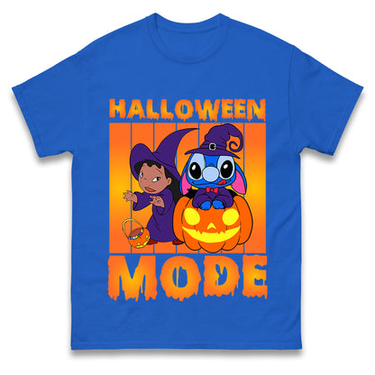 Lilo And Stitch Halloween Mode t shirts